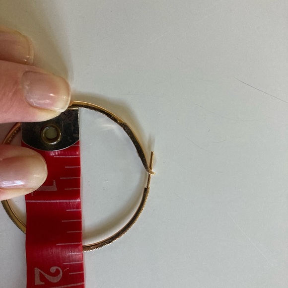 Doves Jewelry by Doron Paloma Rose Gold Diamond Hoops - Picture 5 of 11